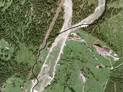 Trailmap Downhill Pec pod Snezkou - ein Bikepark in Riesengebirge