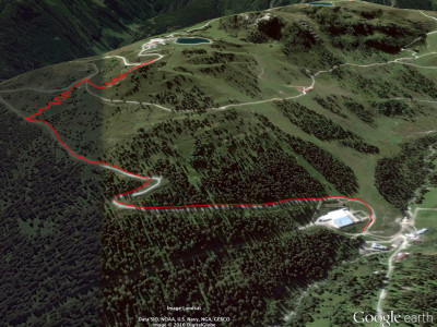 Trailmap Singletrails Mayrhofen - ein Bikepark in Tirol
